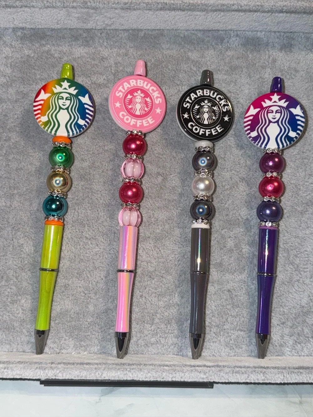 P1353 Handcrafted Beaded Decorative Ballpoint Pen - You choose
